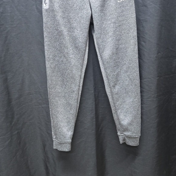 NBA Gray Jogger Sweatpants Classic Comfort - Picture 6 of 9
